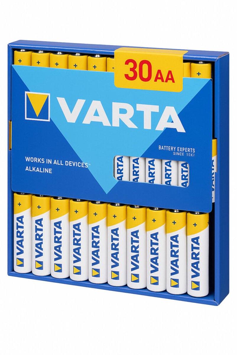 Varta Batterijen AA Blister - 30 stuks