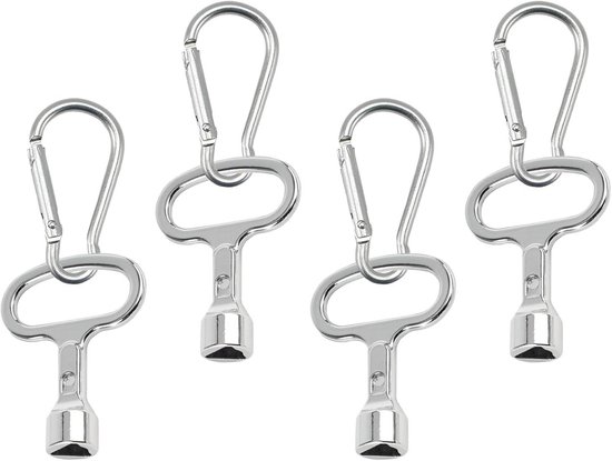 Multi sleutel - driehoek vierkant dubbelbaard - Masterkey 08 - - de webshop voor mannen