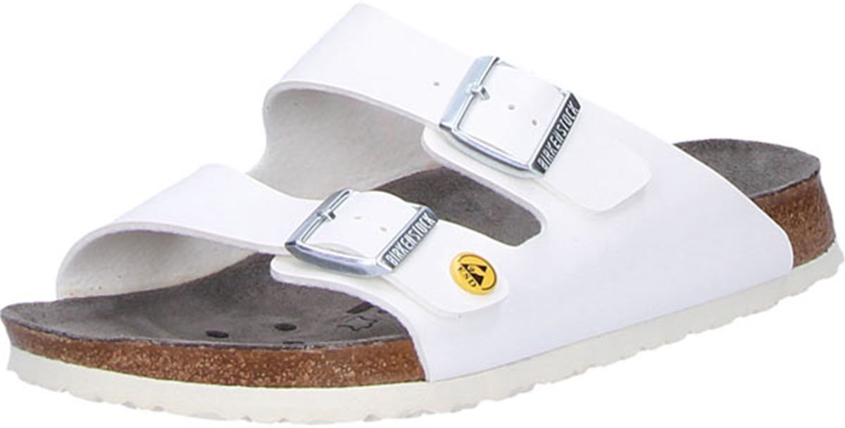 Birkenstock werkschoenen 89418 Birkenstock Arizona ESD Wit