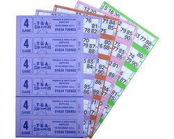 60 Bingo Boekjes met 4 Spellen per Pagina - Ideaal voor Thuis of Online Bingo Avonden