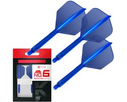 Target K-Flex Blue NO6 - Dart Flights - Medium