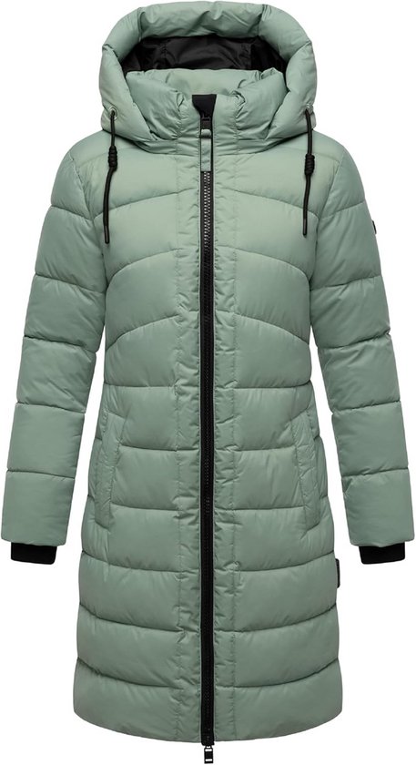Navahoo Dames winterjas gewatteerde jas met capuchon warm gevoerd B899 [B899 Wisteri Geel Gr.S Navahoo Dames winterjas gewatteerde jas met capuchon warm gevoerd B899 [B899 Wisteri Geel Gr.S