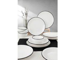 Keramika Serviesset - Keraart Simply - 12 delig - 4 persoons - Stoneware