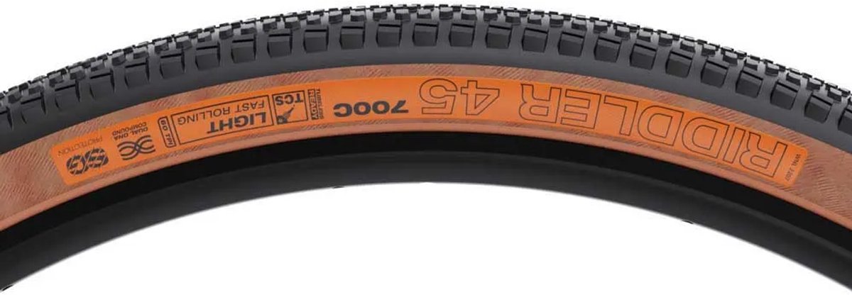 Wtb Riddler Tcs Light Sg Fast Rolling 60tpi Tubeless 700 X 45 Gravelband Bruin 700 x 45