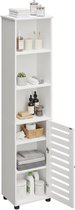Kolomkast badkamer - 167x30x40 cm - wit