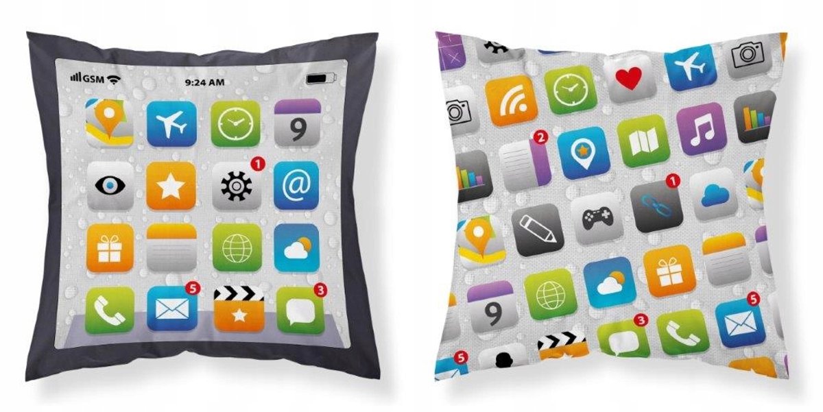 Telefoon Kussensloop 40x40 cm - Decoratief en Veilig