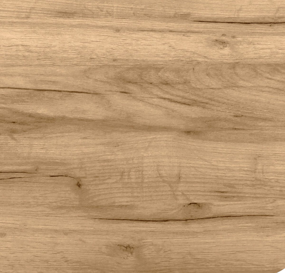 Metdrew Hoge barkruk 80 cm zwart met eiken blad, stevig en modern Black
