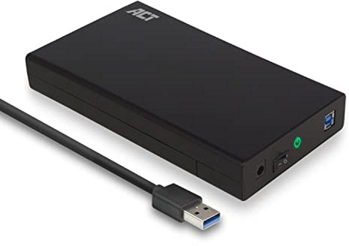 Schroefloze 3,5 inch SATA HDD Behuizing met USB 3.0 en UASP Ondersteuning