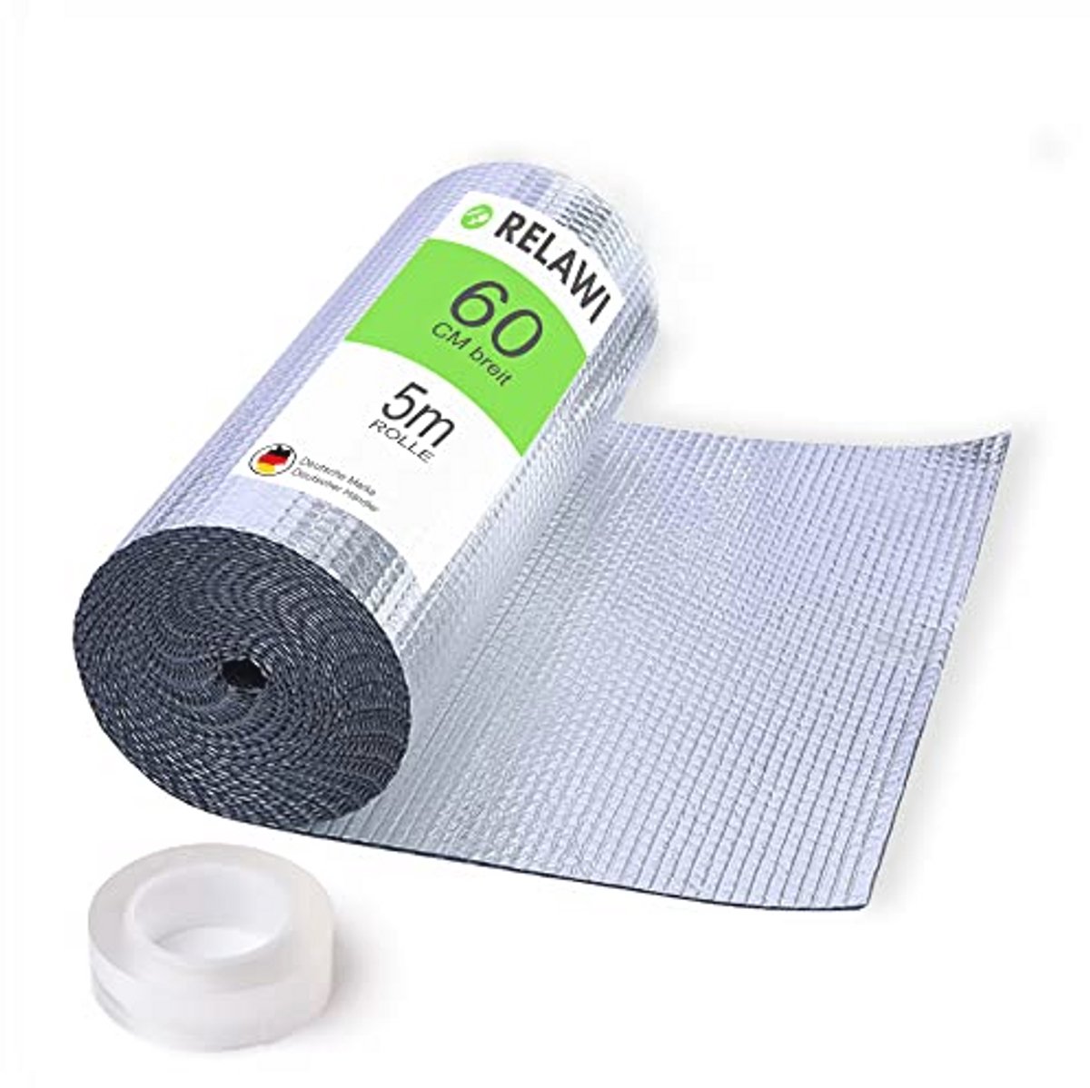 Premium isolatiefolie 5m x 50cm voor energiebesparing en verwarmingscomfort