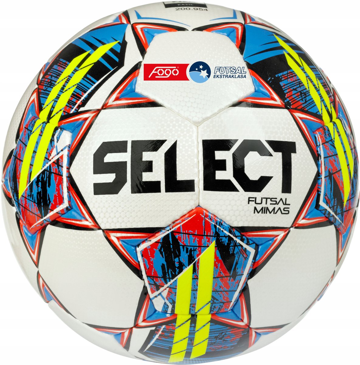 1185x1200.jpg Selecteer Futsal Mimas Fogo Ekstraklasa Zaalvoetbal - Wit - Afbeelding 1