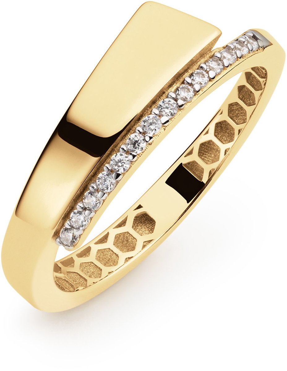 Glow 214.010658 Dames Ring - Minimalistische ring