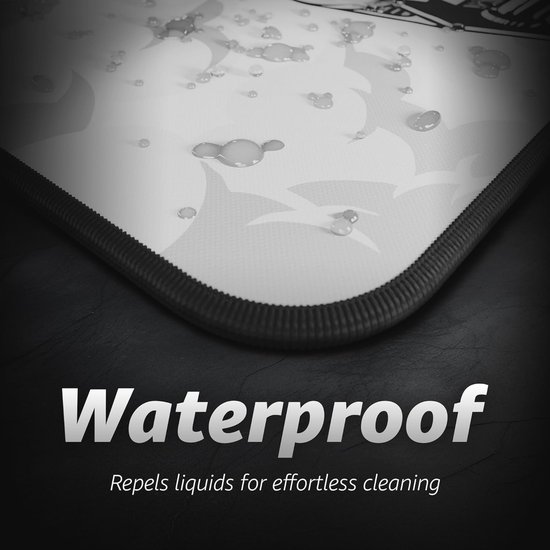 Grote Gamingmuismat XXL 36" x 16" - Waterdicht, Dikke Polyester en Rubber Ondergrond — afbeelding 4