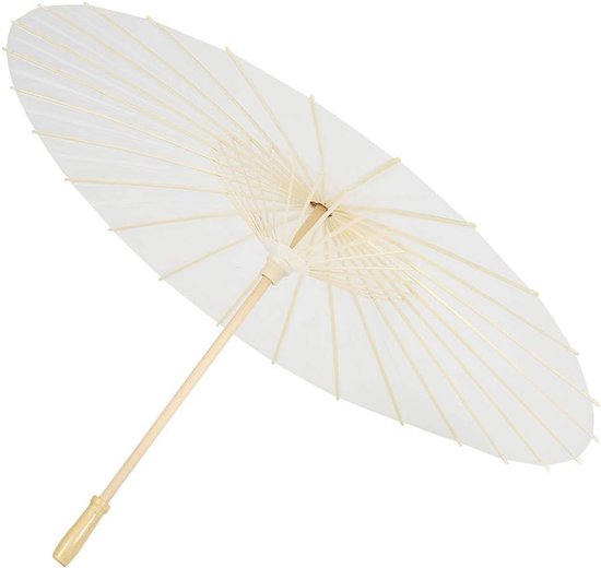 Vintage Aziatische papieren parasol - Parasols