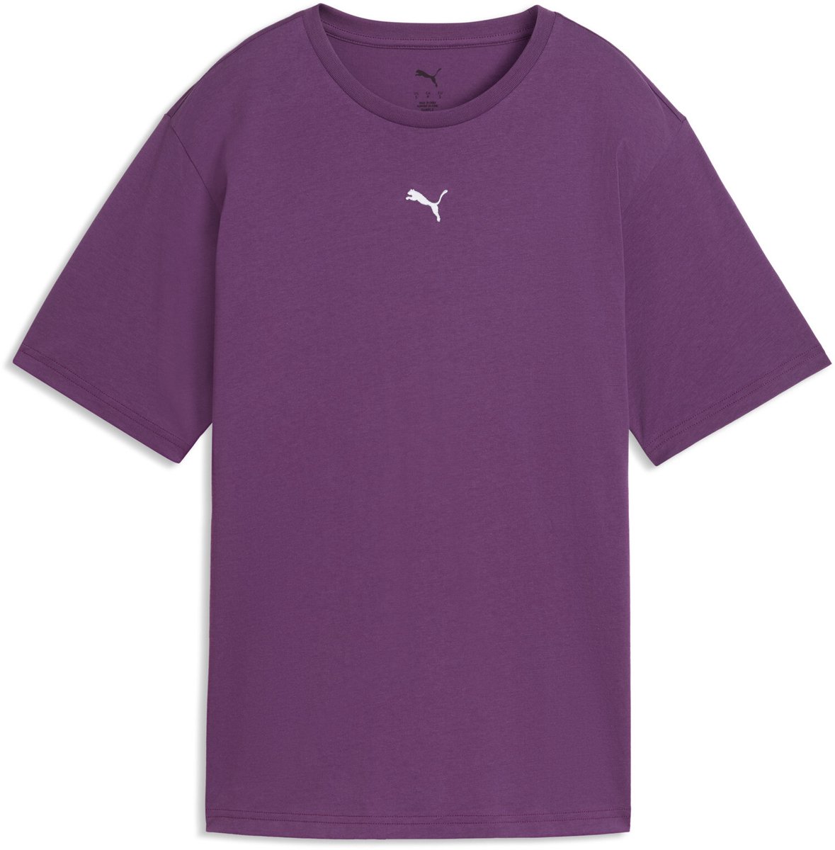 PUMA ESS Relaxed Tee Dames T-shirt Plum Wine