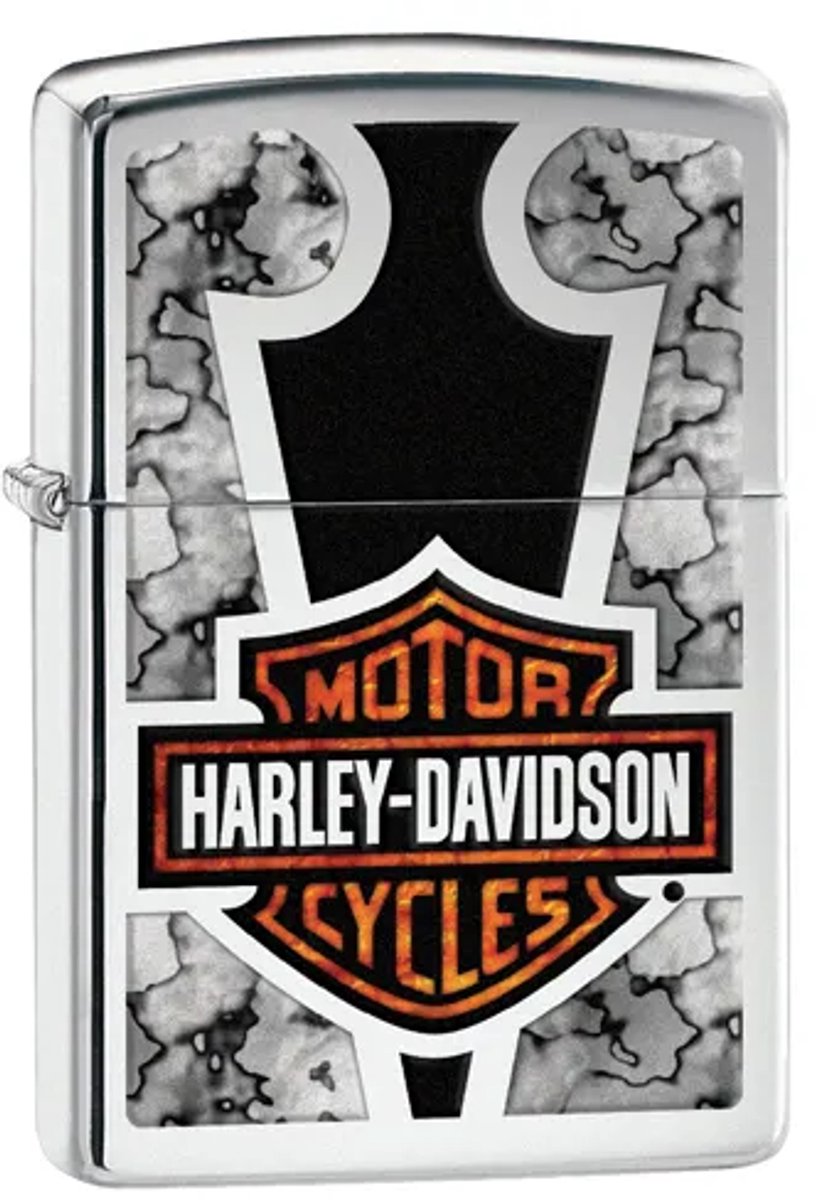 Zippo aansteker HARLEY-DAVIDSON - Chrome high polish
