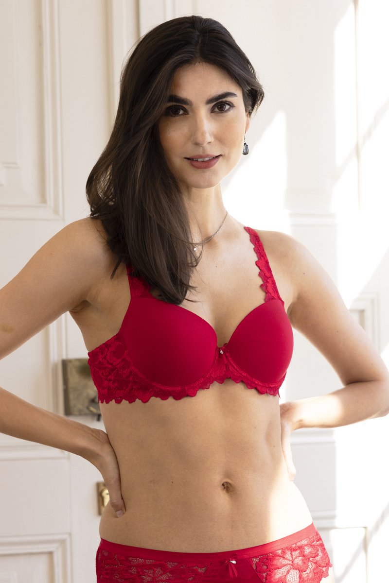 Nina von C. Nina von C – Natale a Firenze – BH Voorgevormd – 16 511 204 – Red – Rood