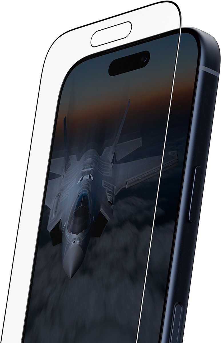 PanzerGlass Stealth Ultra Wide Fit iPhone 17 Pro glazen screenprotector fast fit