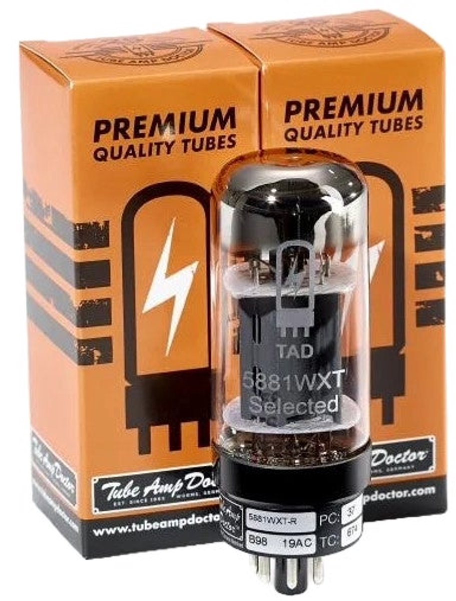 Tube Amp Doctor 5881WXT-R Tubes Duett - Buizen voor gitaarversterker
