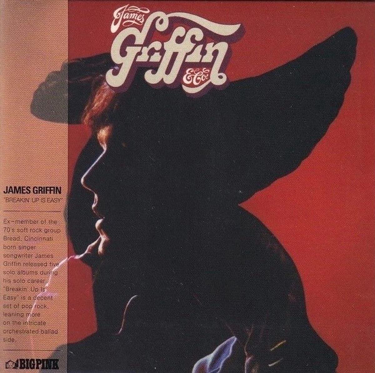 James Griffin - Breakin' Up Is Easy (CD)