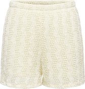 Only Broek Onlgrace Wide Shorts Jrs 15371978 Birch Dames Maat - S