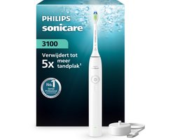 Philips Sonicare 3100 Series – Elektrische Tandenborstel – Wit – Wittere tanden – HX4031/21