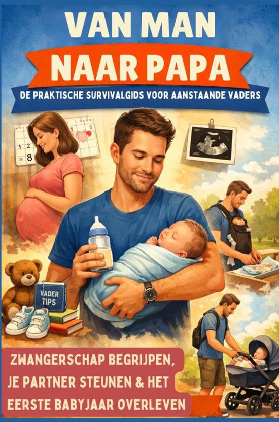 Van man naar papa: De praktische survivalgids voor aanstaand ... - cover