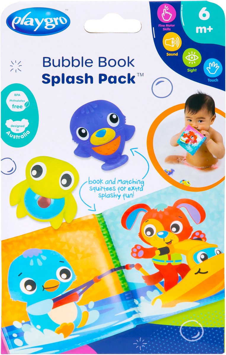 Playgro- Bubble Book splash book- Badspeelgoed - - Speelgoed Baby - Speelgoed 1 jaar - Baby Speelgoed - badspeelgoed - speelgoed bad - Baby badspeelgoed — afbeelding 8