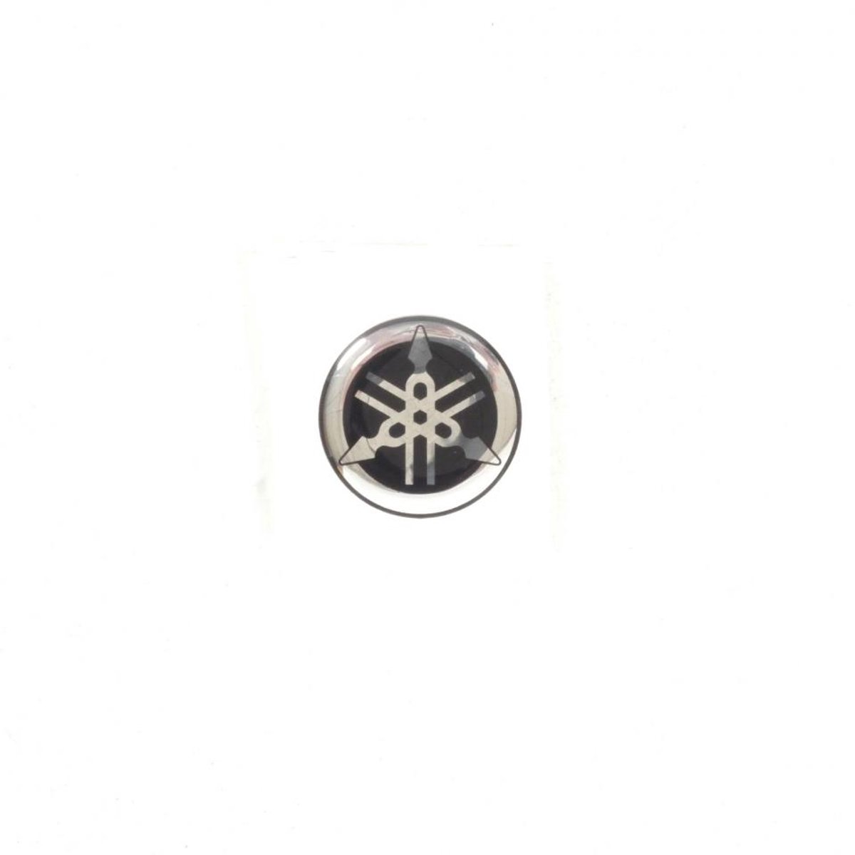 Logo autocollant diapason noir chromé pour moto Yamaha 1300 FJR 5LV2836B02 Neuf