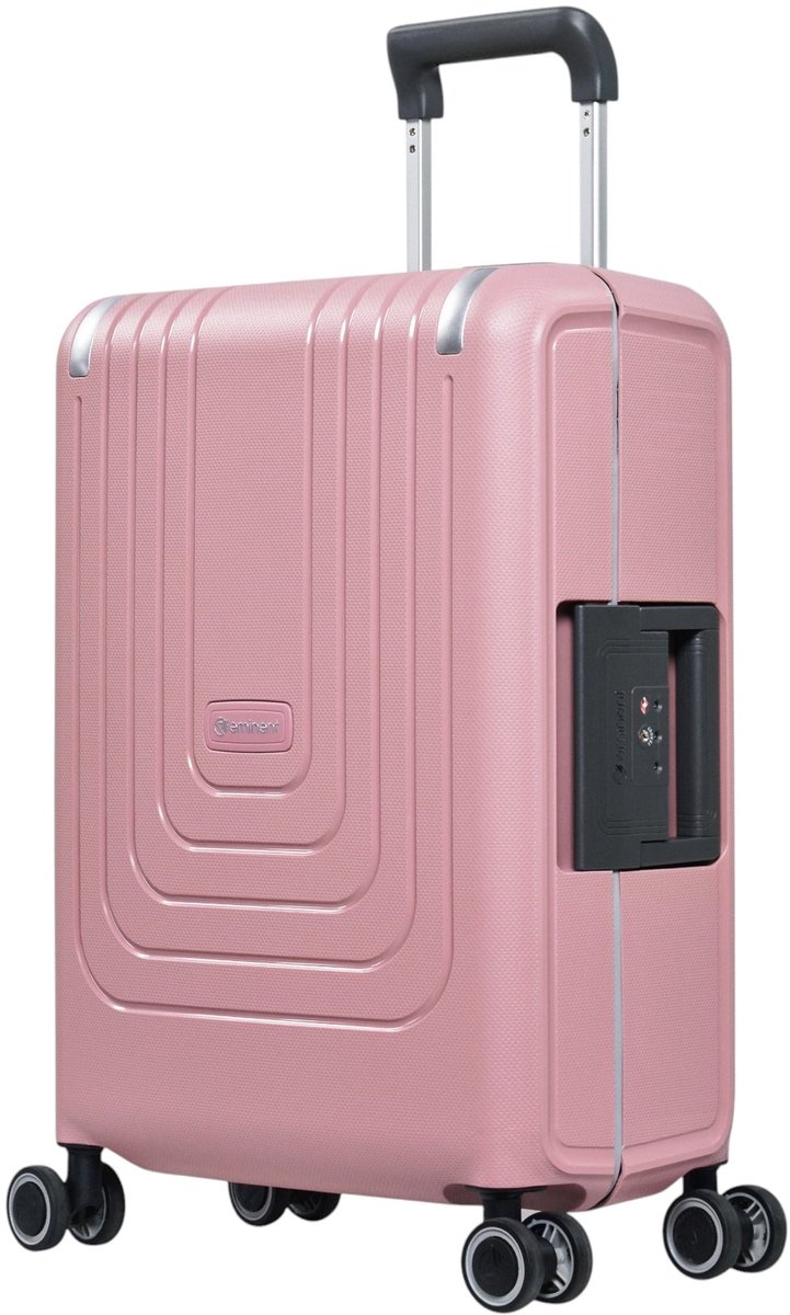 Eminent VERTICA - 4-wiel cabinekoffer 55 cm (rosa)