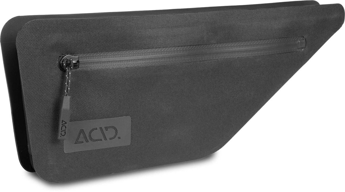 ACID Frame Fietstas - 0.6 L - Fietsframe Tas - Waterdicht - Met Reflectie - Geschikt voor ACID Attain - Zwart