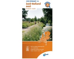 ANWB Fietskaart - Fietskaart Zuid-Holland oost 1:66.666