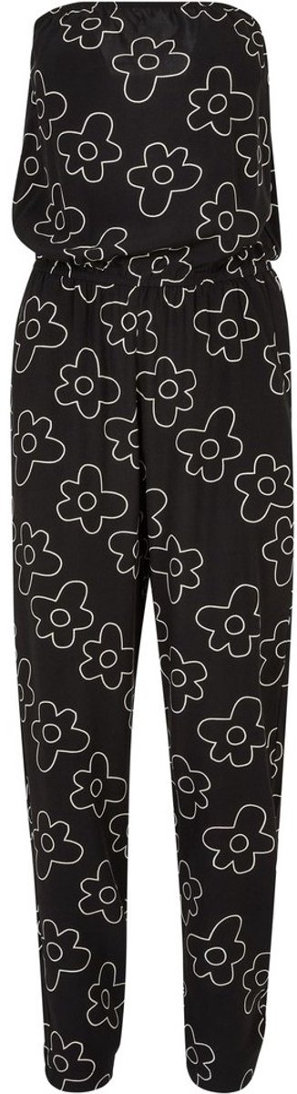 Urban Classics Viscose Bandeau Jumpsuit XS Zwart