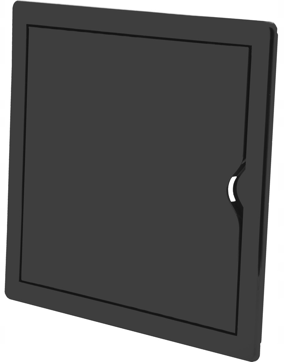 Grafit Luik 25x30cm - Toegangsluik voor Ventilatie & Leidingen