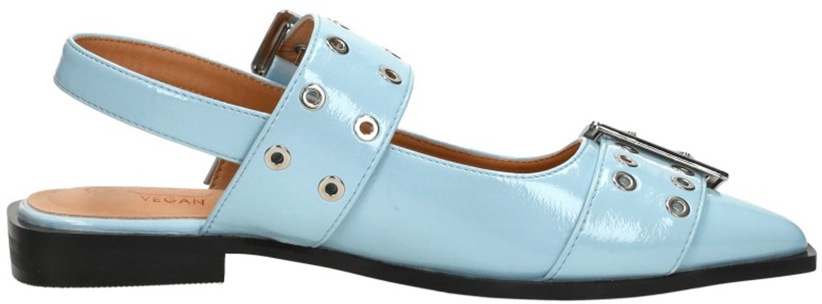 Shoecolate Slingbacks Slingbacks - Licht blauw - Maat 38