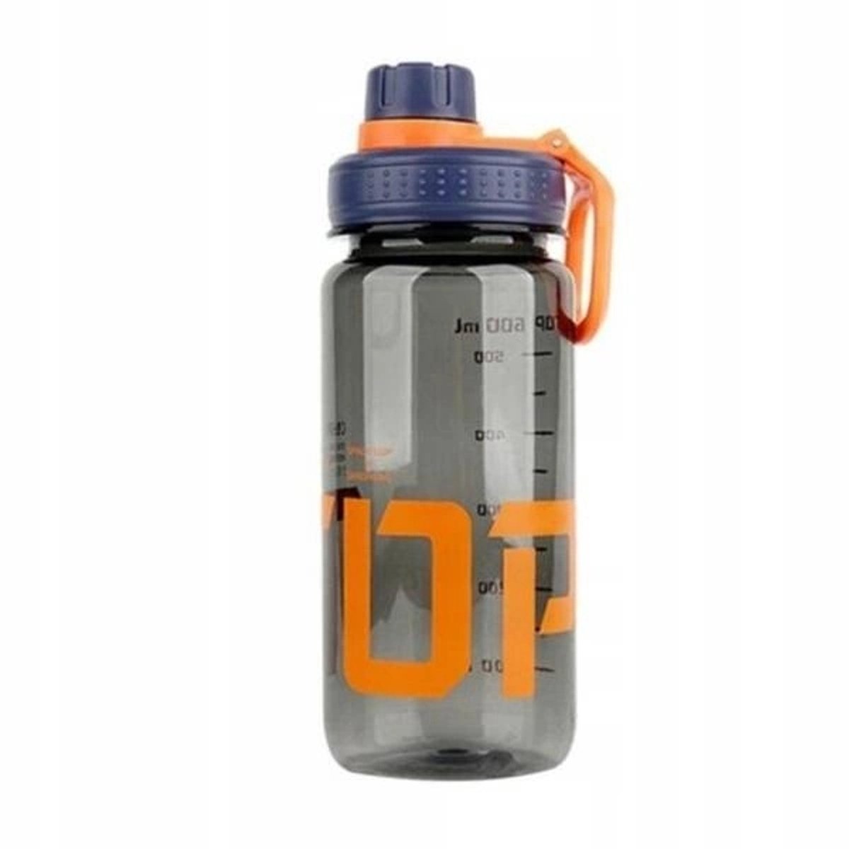 ECARLA Bidon Sportief Grijs 600ml - Ideaal voor Fitness