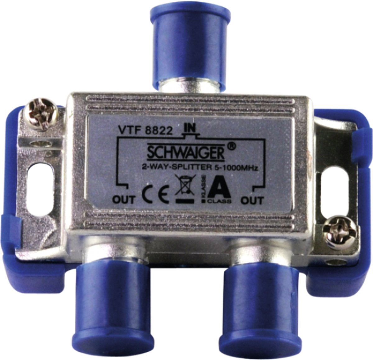 Schwaiger VTF8822 Kabel-TV verdeler 2-voudig 5 - 1000 MHz