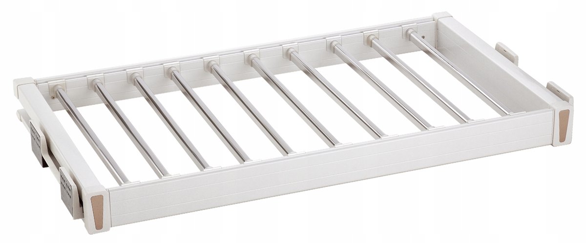 Uitschuifbare troekhanger met softclose, 70 cm