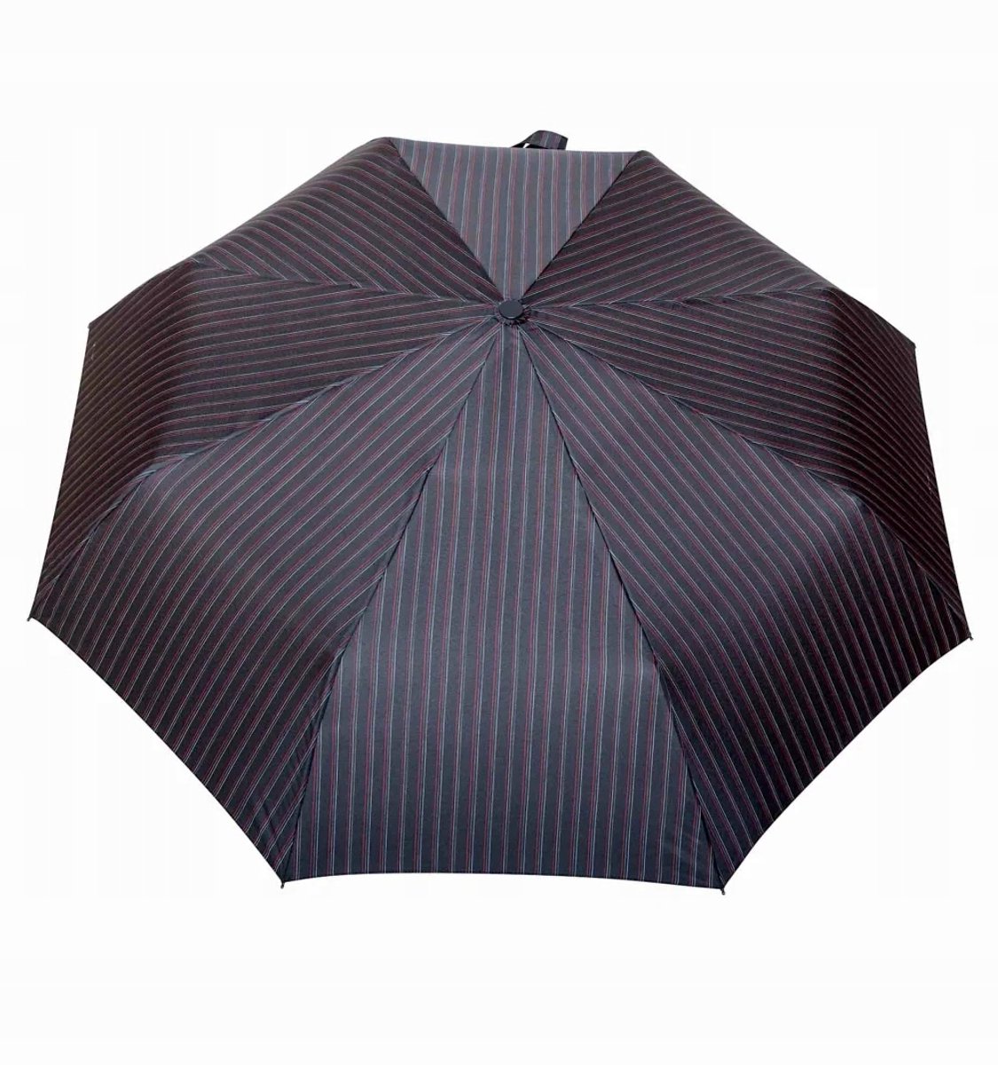 SuperAutomat Carbon Steel Parasol - Windproof 80km/h - Zwart Gestreept