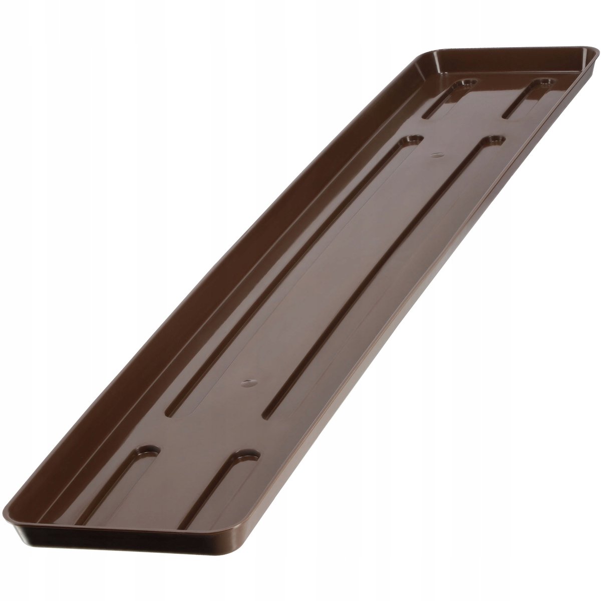 Onderzetter Balkonbak 80cm Kunststof Bruin