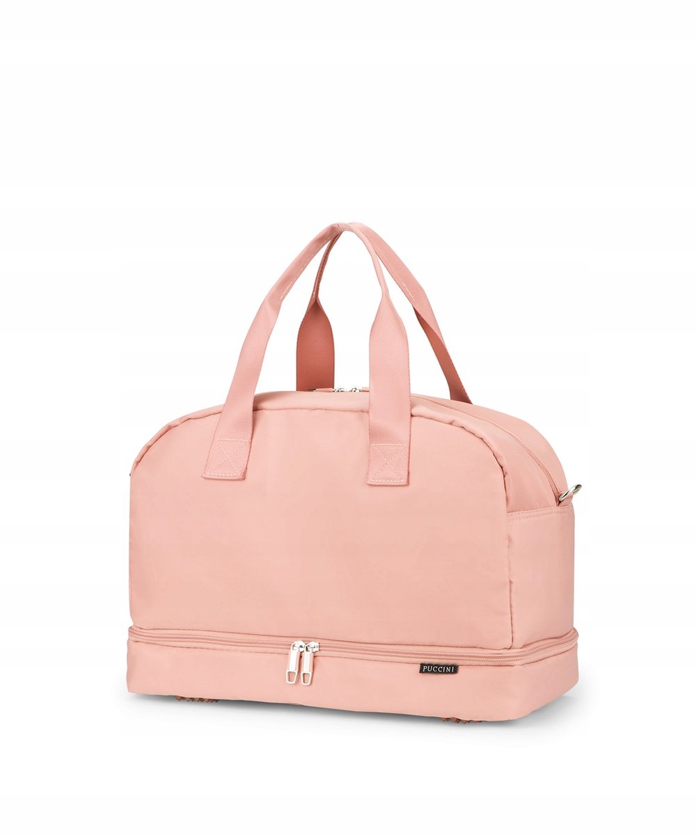 Puccini Sporttas 40x30x20cm Cabine Size - Roze