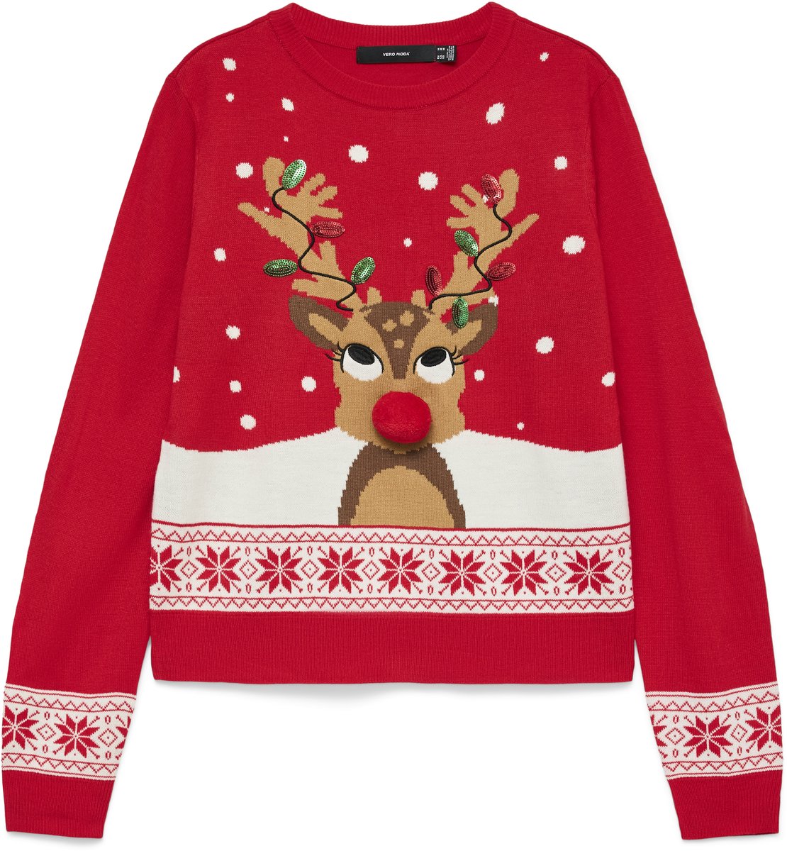 Vero Moda Gebreide pullover VMFROSTYDEER Gebreide pullover