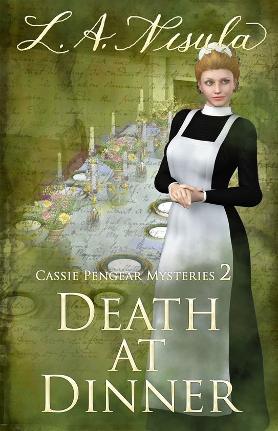 Cassie Pengear Mysteries 2 - Death at Dinner - cover
