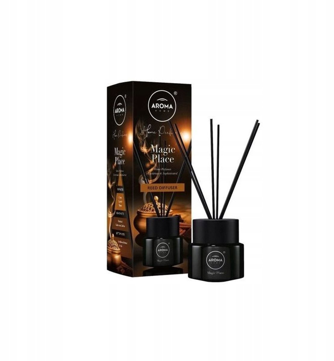 Aroma Home Black Sticks 100ml - Magische Geur voor Uw Interieur