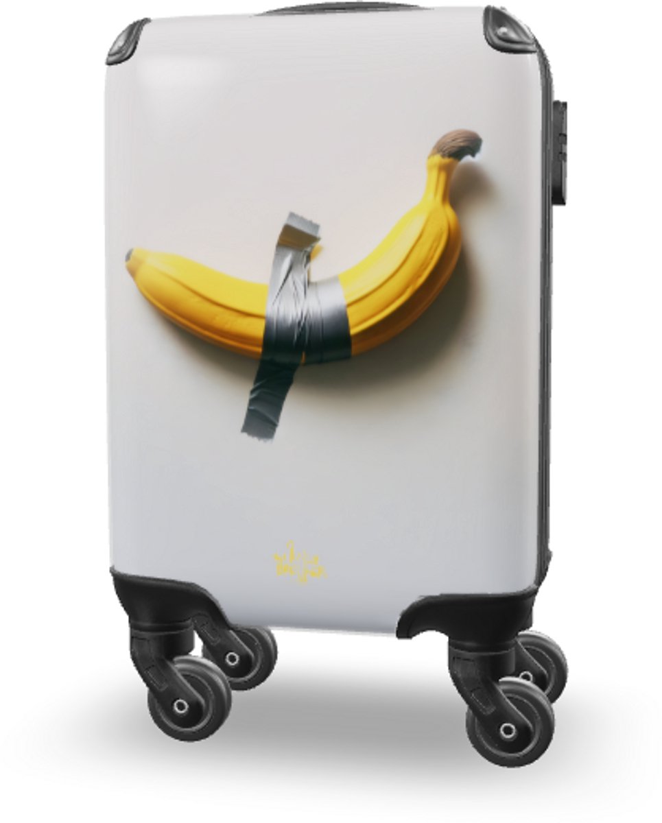 lets go bananas expensive art suitcase - Meerdere kleuren - Large: 67x43x25 cm.
