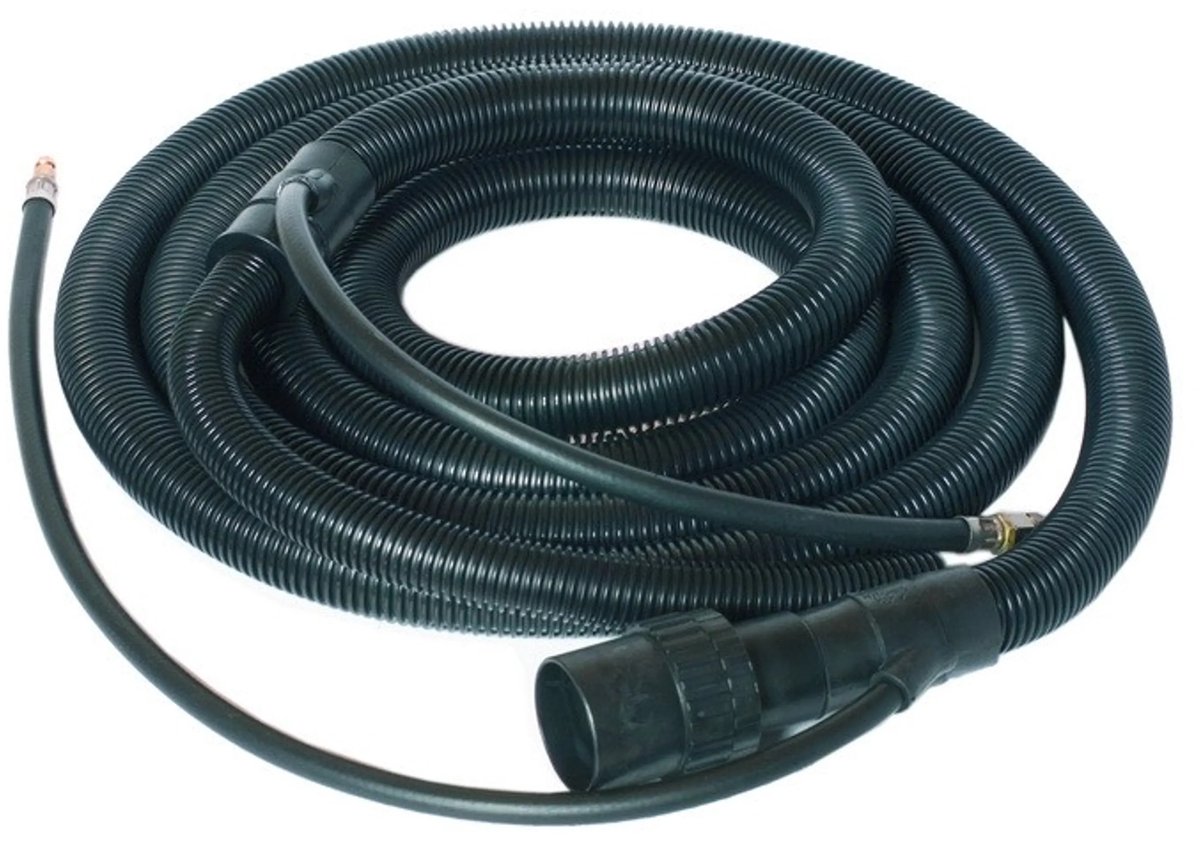 MIRKA geïntegreerde combi luchtslang en stofslang Ø 27 mm - 5,5 meter