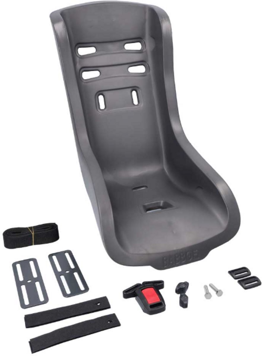 Babboe Peuterschaal - Voor Bakfiets - Comfortabel Kinderzitje - Compleet - 8 t/m 18 Maanden - Inclusief Bevestigingsmateriaal - Antraciet thumbnail 2