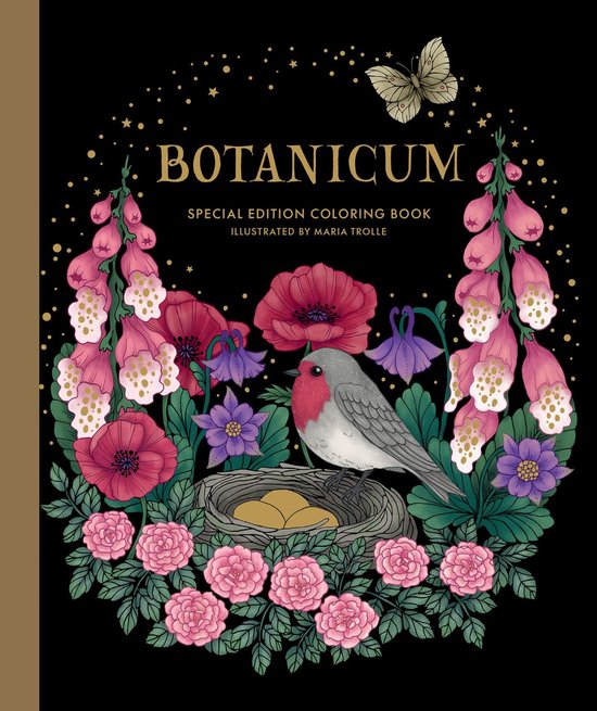 Botanicum Coloring Book - cover