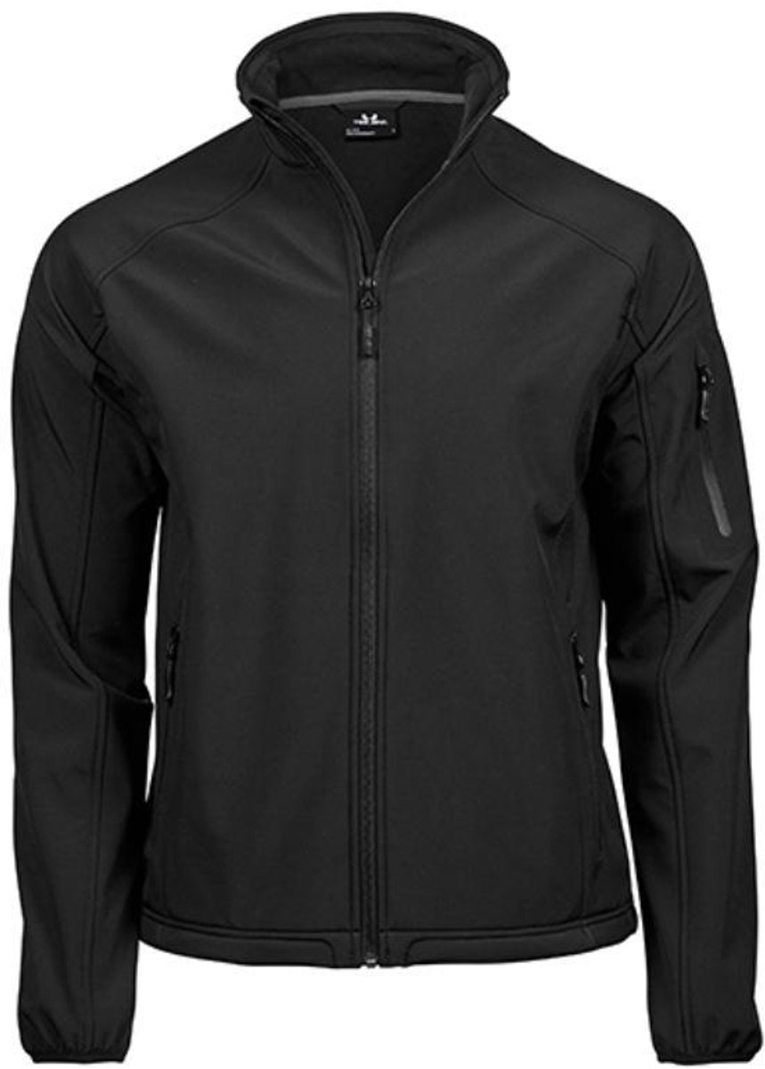 Tee Jays - Men´s Lightweight Performance Softshell Jacket - Black maat L
