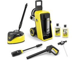 Kärcher K 7 Comfort Premium Home hogedrukreiniger - 180 bar - 600 l/u - 60 m²/u - Terrasreiniter T 7 Plus - Slanghaspel - 4-in-1 Spuitlans - App bediening - Geschikt voor oa. auto - terras - campers - caravans - fietsen - motoren - tuinset