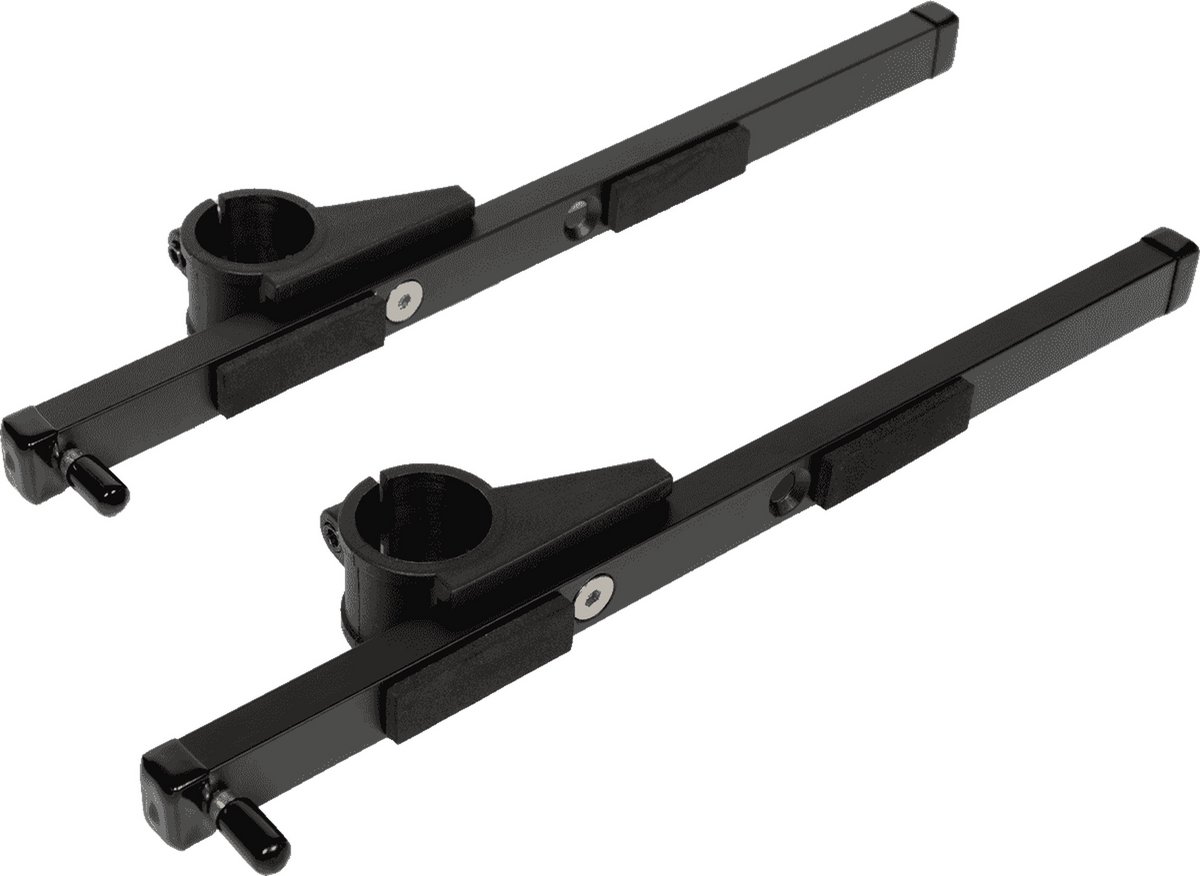 QUIKLOK MKS4-ARM Extra Steunenset – Voor MKS4 Keyboardstandaard, Staal, Zwart